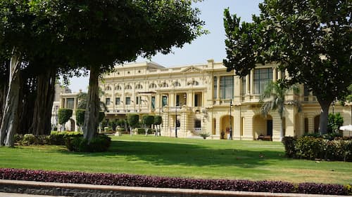 the museum of Abdeen Palace one of monuments of cairo