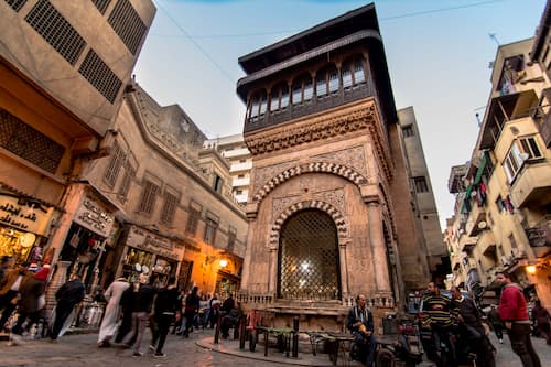Al-Muizz Street contains many fatamid era monuments in cairo