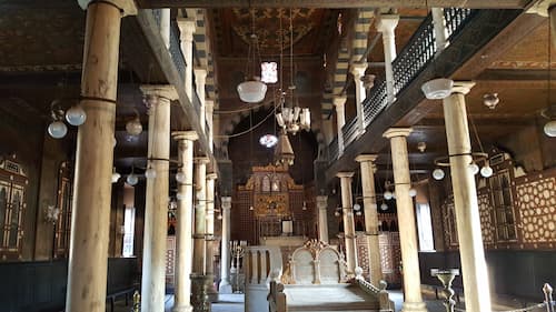 inside The Ben Ezra Synagogue