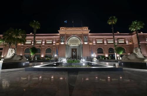 The Egyptian Museum where many monuments are kept in cairo