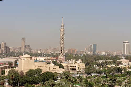 Cairo tower is a monument established in the times of Gamal Abdel Nasser